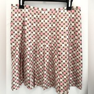 Silk pleated Marc Jacobs skirt.